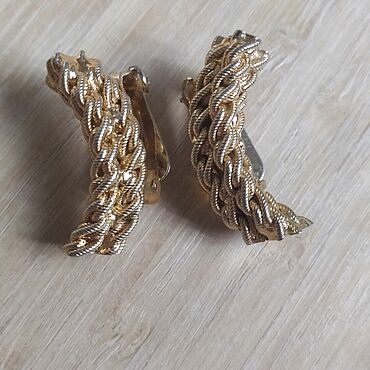 Одежда ручной работы. Ярмарка Мастеров - ручная работа HOBE США винтажные клипсы. Handmade.