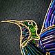 Earrings 'Hummingbird'. Earrings. ANNA VEKUA JEWELRY. Online shopping on My Livemaster.  Фото №2