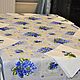 Set of tablecloth and napkins with embroidery 'Violet'. Tablecloths. Olga Lado. My Livemaster. Фото №6