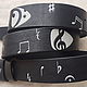 MUSIC-2 leather strap, Straps, Moscow,  Фото №1
