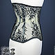 Заказать Прозрачный кружевной бельевой корсет. Shi Corset (Анна). Ярмарка Мастеров. . Корсеты Фото №3