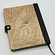 A5 wooden notebook 'The best teacher'. Notebooks. semejnaya-masterskaya-bambuk. My Livemaster. Фото №6
