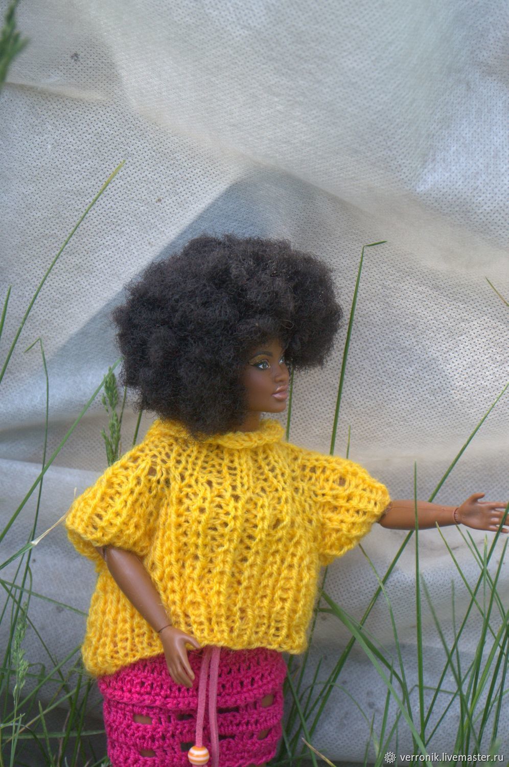 Свитер и юбка для куклы Барби купить в интернет-магазине Ярмарка ...