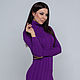 purple dress. Dresses. SHAPAR - knitting clothes. My Livemaster. Фото №4