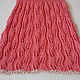 Order Summer knitted dress in coral color. 4 children-baby. Livemaster. . Childrens Dress Фото №3