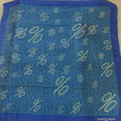 Винтаж handmade. Livemaster - original item Vintage handkerchief,100% silk,vintage Italy. Handmade.