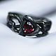 Ring-signet: Heart of oak for men, Signet Ring, Tolyatti,  Фото №1