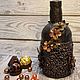 Винная бутылка- шоколад. Бутылки. Елизавета Ермакова/Когда дома уют. Ярмарка Мастеров.  Фото №6