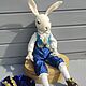 Order interior doll: Edward Rabbit ll. wool gifts. Livemaster. . Interior doll Фото №3