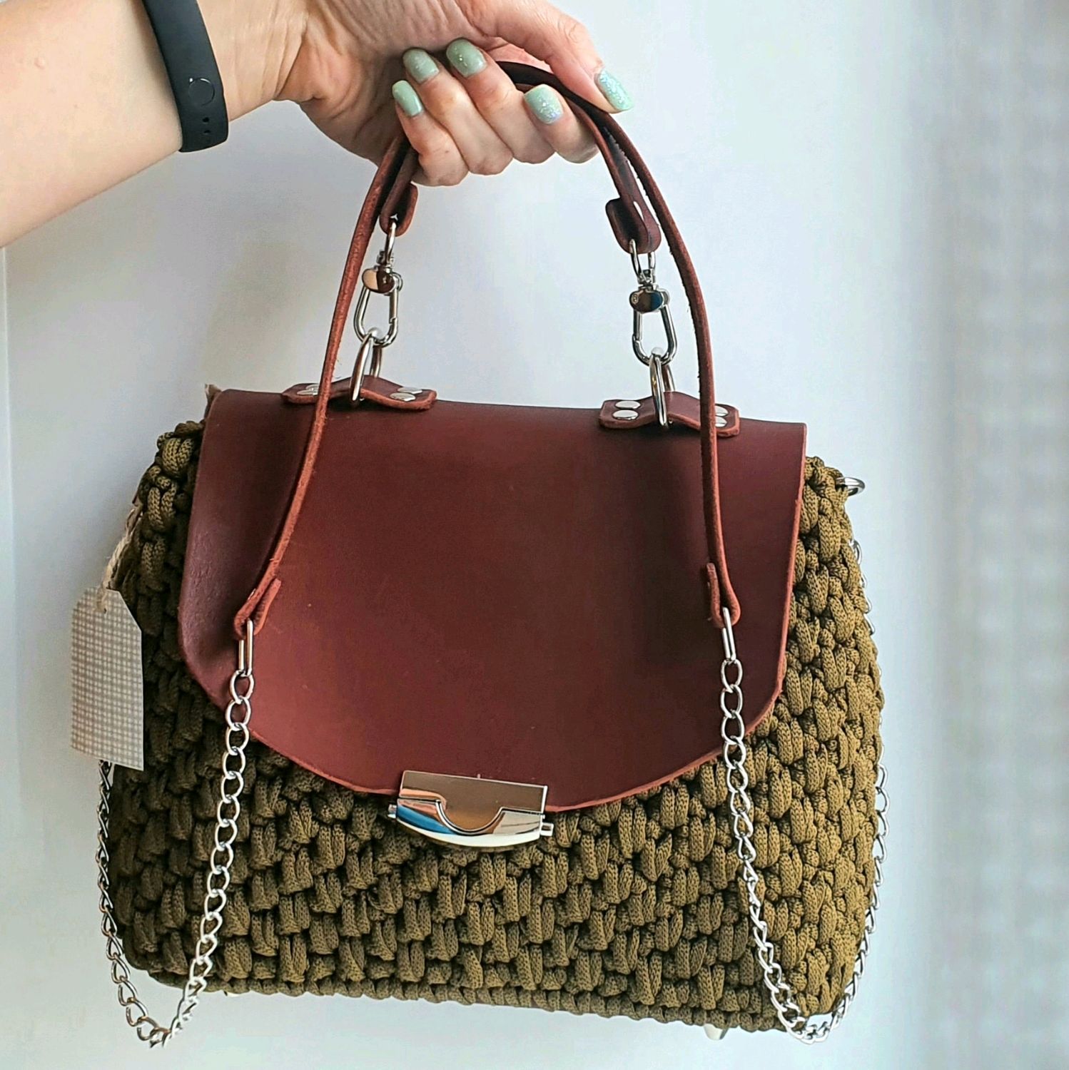 Сумка Bridget в цвете хаки в интернет-магазине на Ярмарке Мастеров ...