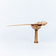 Order Wooden spindle with foot base made of Siberian elm B40. ART OF SIBERIA. Livemaster. . Spindle Фото №3