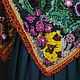 Crochet shawl 'Spring bouquet' based on Martiros Saryan. Shawls. asmik (asmik). My Livemaster. Фото №5