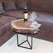 Для дома и интерьера handmade. Livemaster - original item Walnut slab coffee table.. Handmade.