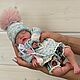 Куколка из силикона «Аврора» ,32см. Куклы Reborn. Виктория @torydolls. Ярмарка Мастеров.  Фото №5