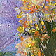 Order  ' Lavender fairy tale' landscape in oil. flamemilady. Livemaster. . Pictures Фото №3