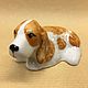Russian Spaniel is a porcelain figurine. Figurines. Veselyj farfor. Online shopping on My Livemaster.  Фото №2