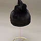 Заказать Шляпка из бархата в стиле THE ROW Penelope hat beanie. MoroshkaHats Головные уборы. Ярмарка Мастеров. . Шляпы Фото №3