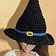 Witch hat for Barbie. Halloween. Pointy hat. Clothes for dolls. Knitted toys & Wood products. Online shopping on My Livemaster.  Фото №2