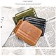 Buy Fotis Money Clip Wallet, Male and Female. Clamps. EZCASE - Leather Design Studio. My Livemaster. Фото №6