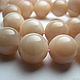 Oligoclase, Sunstone, smooth ball 12 mm. Beads1. Elena (luxury-fittings). Online shopping on My Livemaster.  Фото №2