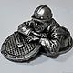 Statuette 'Stepan the Plumber' (large). Figurine. suveniromsk. Online shopping on My Livemaster.  Фото №2