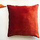 Set of pillowcases-halves in orange tones. Pillow. tokoshop. My Livemaster. Фото №4