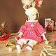 Коллекционная Кукла «Маша и мишка», Будуарная кукла, Краснодар,  Фото №1