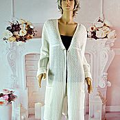 Одежда handmade. Livemaster - original item Summer cardigan,size 54-56.. Handmade.