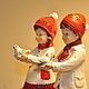 Пара детей с голубями в винтажном стиле новогодний рождественкий декор. Статуэтки. Винтажный бутик Joséphine. Ярмарка Мастеров.  Фото №5