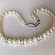 Faux Pearl Beaded Necklace, Vintage necklace, St. Petersburg,  Фото №1