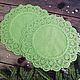 Action!!! Two for the price of one!!! Openwork knitted decorative napkin, Doilies, Ozersk,  Фото №1