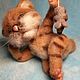 Котик с мышкой. Войлочная игрушка. Весёлые валяшки (galinochka-2). Интернет-магазин Ярмарка Мастеров.  Фото №2