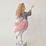 Микаэла. 92 см. Коллекционная интерьерная будуарная кукла