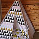 Wigwam for children "The dream of a minimalist". Nursery wigwam. 'Caring hands'. Online shopping on My Livemaster.  Фото №2