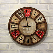 Для дома и интерьера handmade. Livemaster - original item FINISHED wall clock 