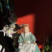 Винтаж handmade. Livemaster - original item Porcelain doll 