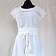 Order White dress in the style boho. Boho-Eklektika. Livemaster. . Dresses Фото №3
