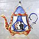 The tea pot porcelain 'Cats on the branch'. Teapots & Kettles. KASTdecor. Online shopping on My Livemaster.  Фото №2