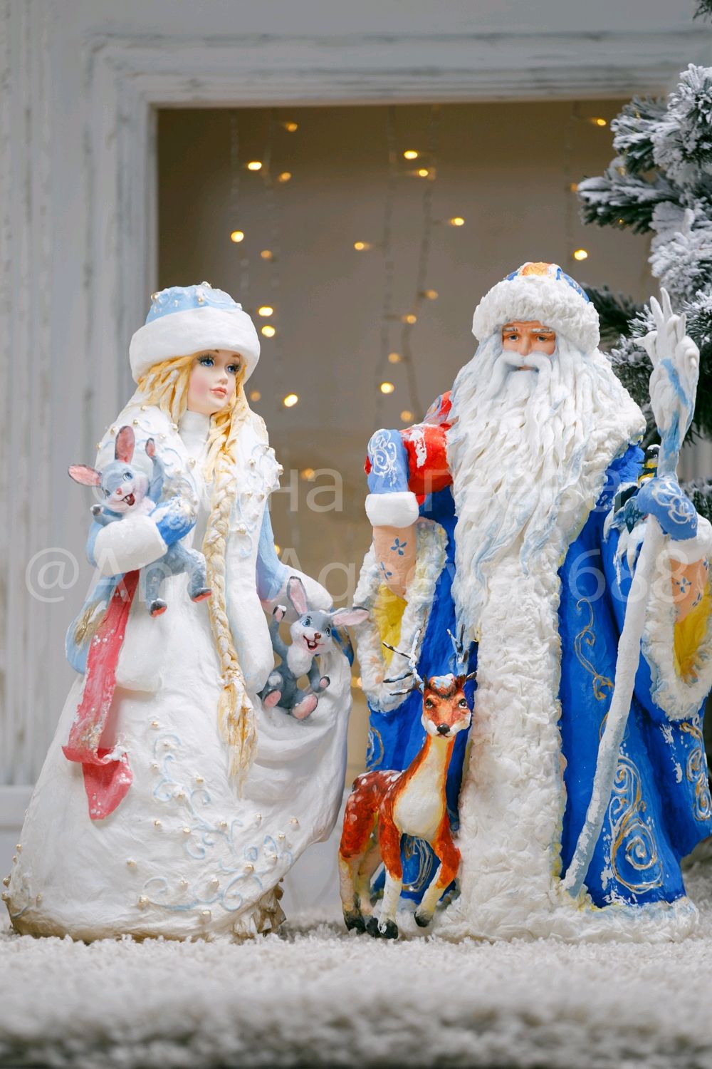 Матрешка Дед Мороз 7 кукол большая