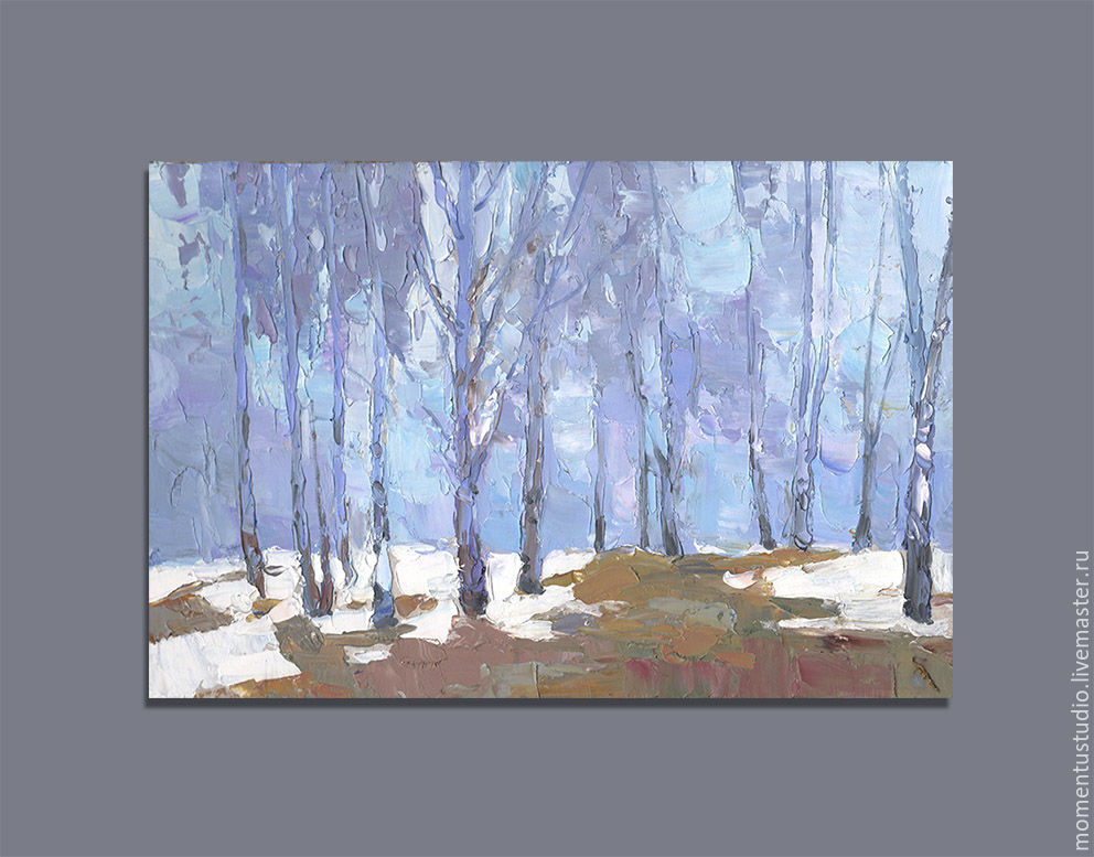 Crystal forest. Oil painting, Pictures, Yalta,  Фото №1