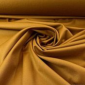 Материалы для творчества handmade. Livemaster - original item Fabric: Wool with cashmere mustard. Handmade.