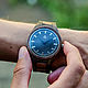 Деревянные наручные часы мужские с гравировкой 44 мм. Часы наручные. gifTree | Подарки из дерева. Ярмарка Мастеров.  Фото №5