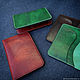 Purse leather for the traveler, multicolor. Wallets. Labour. My Livemaster. Фото №4