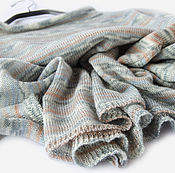 Jerseys: Merino oversize sweater with vertical seam