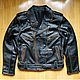 Men's leather jacket made of Old America leather, Mens outerwear, Moscow,  Фото №1