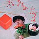 Мини - свеча BTS Jin. Свечи. BetonThings. Ярмарка Мастеров.  Фото №4