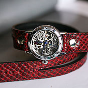 Украшения handmade. Livemaster - original item watches: Long River Red. Handmade.