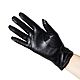 Size 7. Winter gloves made of genuine black leather with decor. Vintage gloves. Butichok from N.. My Livemaster. Фото №5