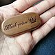 Wooden flash drive with engraving in a box, business souvenir, Flash drives, Barnaul,  Фото №1