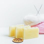 Косметика ручной работы handmade. Livemaster - original item Soap for washing wool for felting Lanolin natural. Handmade.